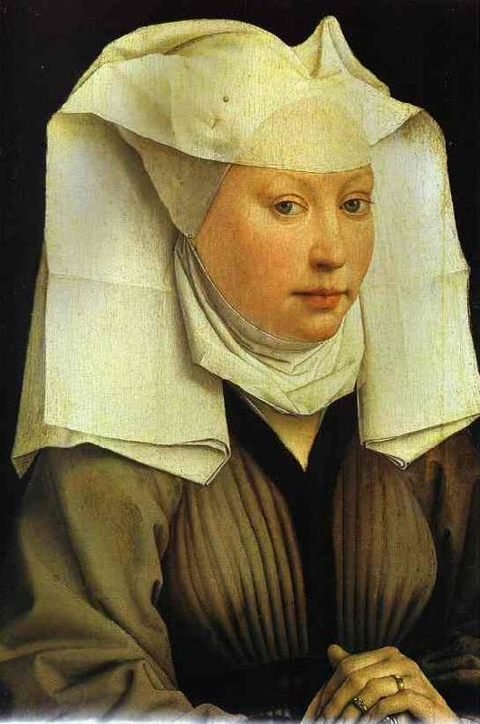 Rogier van der Weyden Portrait of Young Woman oil painting picture
